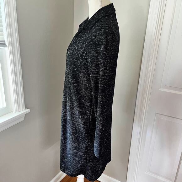 MNG MANGO Gray Collared Dress NEW - Picture 3 of 7